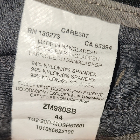 Wrangler Outdoor Performance Cargo Shorts Gray Size 44 - Picture 14 of 14